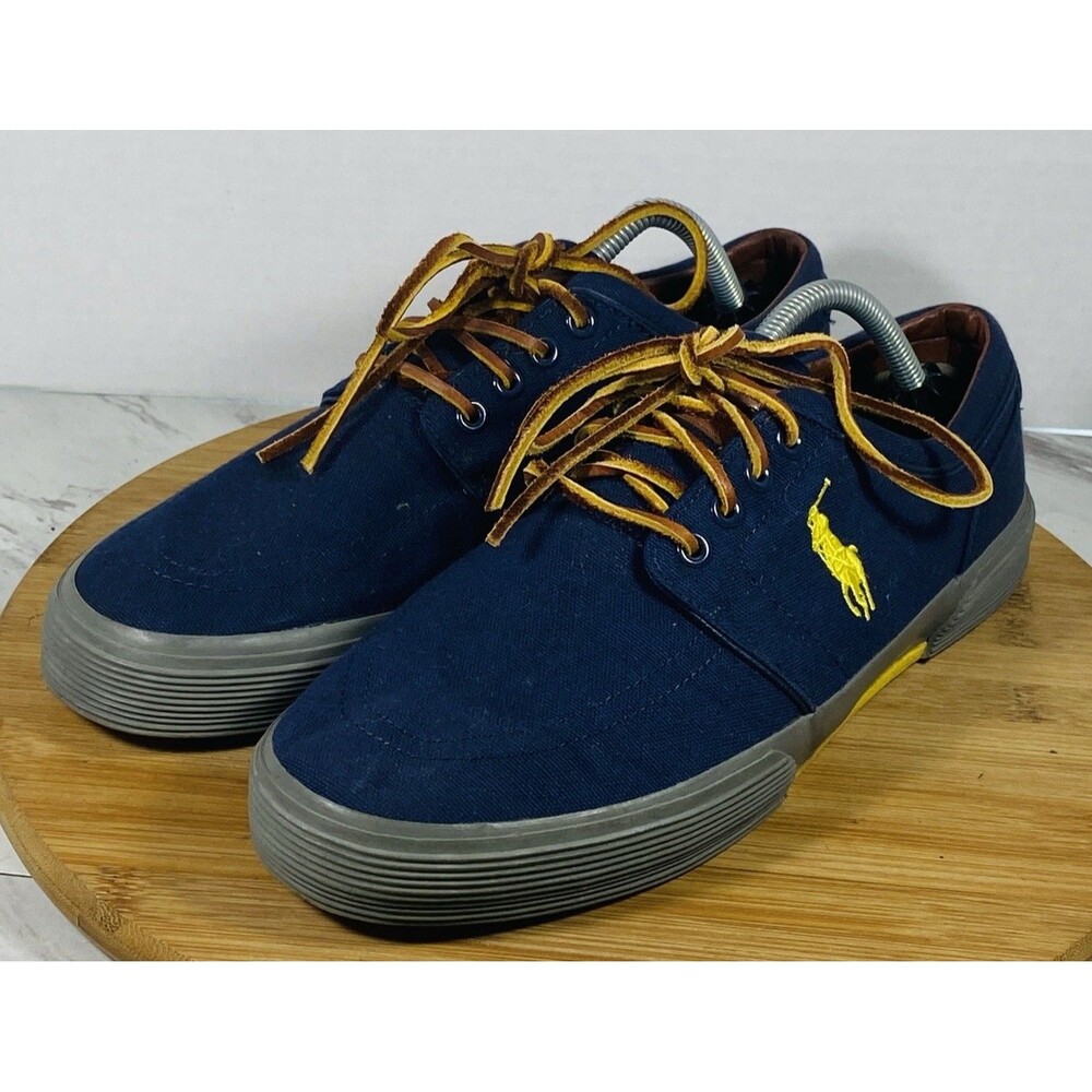 polo ralph lauren Faxon Low Navy Men’s Sneaker Size 10D